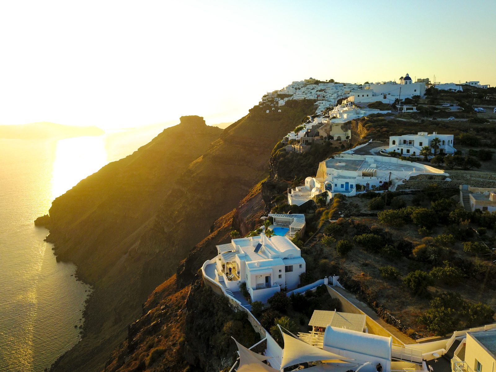 Le sentier de la caldeira, de Fira à Oia